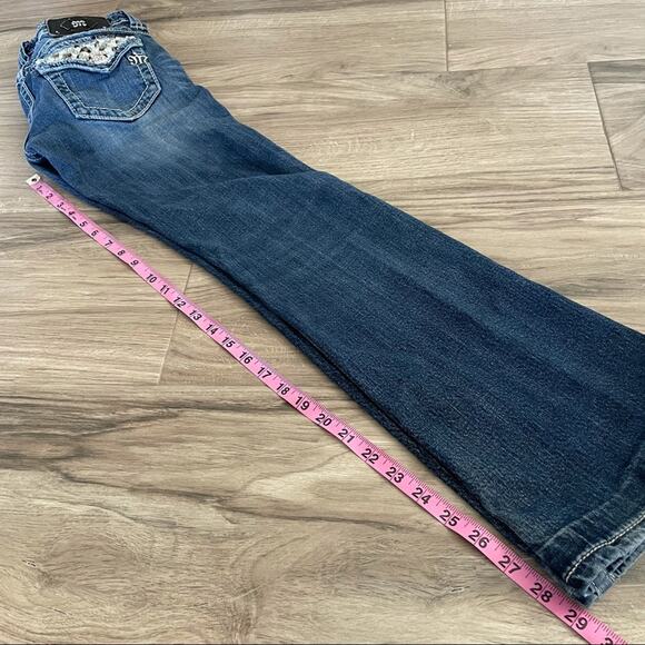 Miss Me black and white spotted cow flaps size 26 - Picture 11 of 15